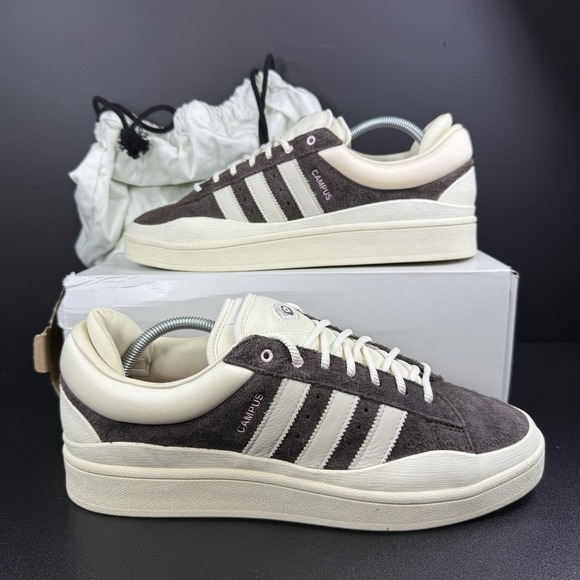 adidas Other - Adidas Bad Bunny Campus Dark Brown ID2534 Size 11.5 Men's New Authentic W/ Bag